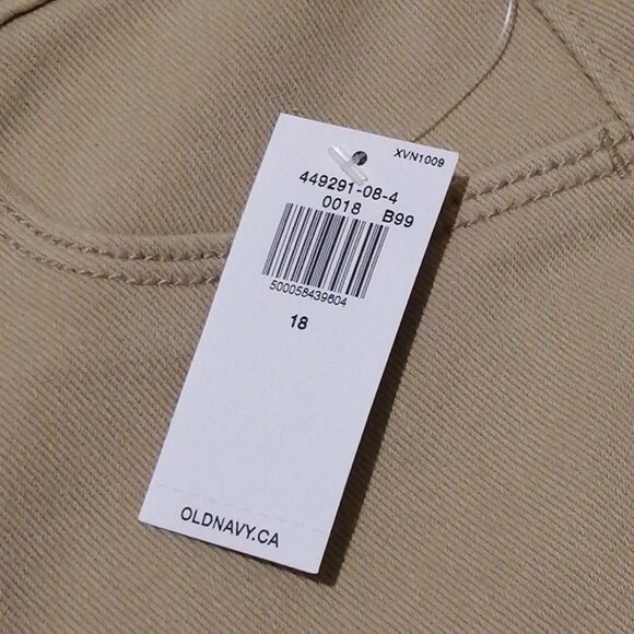 NWT-- Old Navy Ballerina Jeggings in Khaki - Picture 5 of 8